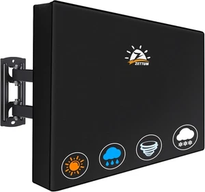 Wetterfeste Outdoor TV Abdeckung Robust für Flachbildfernseher - Bild 1 von 7