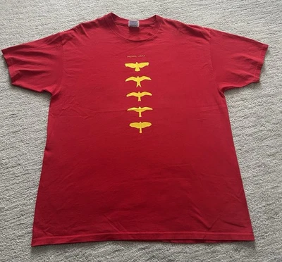 Camisa Vintage Años 90 Pearl Jam Yield Tour Banda Pájaros XL Foto 1 de 4