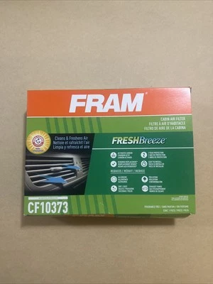 Fram CF10373 - Cabin Air Filter - Fresh Breeze - Compatible with Audi/Volkswagen - Image 1 of 2