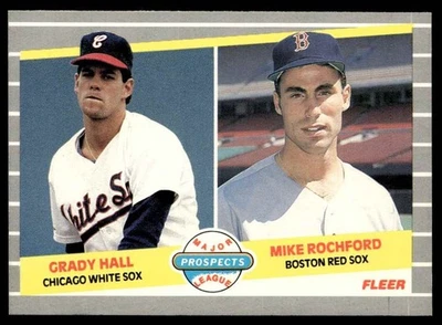 1989 Fleer Grady Hall/Mike Rochford #650 - Image 1 of 2