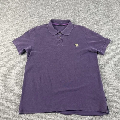 Camisa Polo Paul Smith Para Hombre Mediana Púrpura Cebra Informal Bulgaria Foto 1 de 4