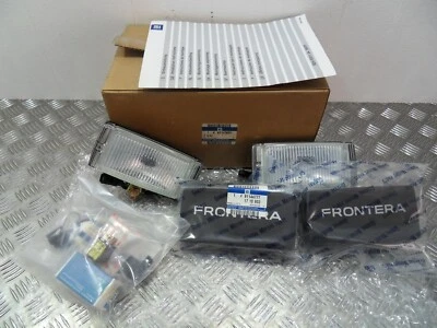 Genuine Vauxhall Opel Frontera A Complete front fog light lamp kit 1989 to 1995 - Image 1 of 4