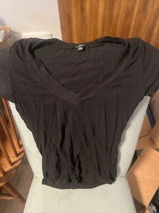 Ambiance Apparel Small Black Top - Picture 1 of 3