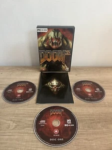Doom 3 PC CD-Rom Game + Booklet 2004 (No Ins) Mint Discs! Ex Cond - Picture 1 of 10
