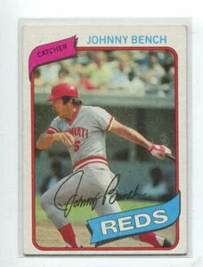 1980 Topps #100 Johnny Bench Cincinnati Reds - Photo 1/1