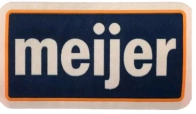 Detroit Tigers  Meijer Ad Advertising Jersey Patch - Orange Border  - Image 1 of 2