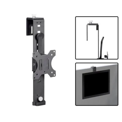 Height Adjustable & Rotate Flat LCD LED Screen TV Monitor Wall Mount For Cubicle - Image 1 of 4