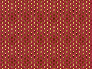 1/2 Yd Baltimore Album Fabric Andover Red Stylized  Row  Reproduction Bolt End  - Picture 1 of 2