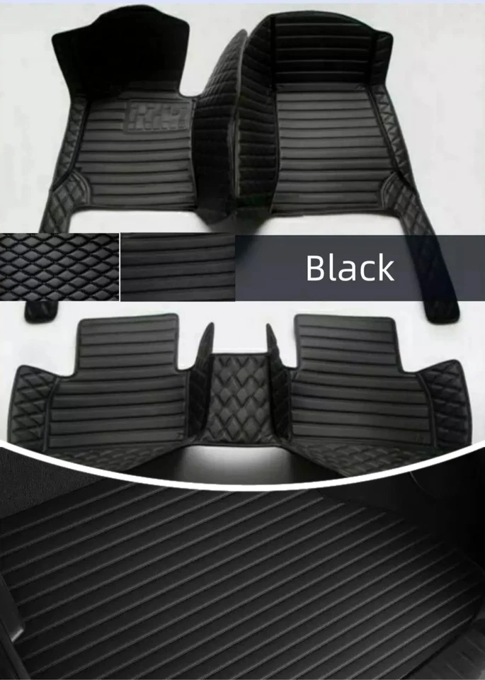 Alfombrillas de coche personalizadas negras para Hyundai revestimiento de carga para todos los modelos Foto 1 de 4