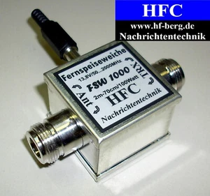 Fernspeiseweiche FSW 1000 / 50 ... 2000 MHz / N-Norm - Picture 1 of 2