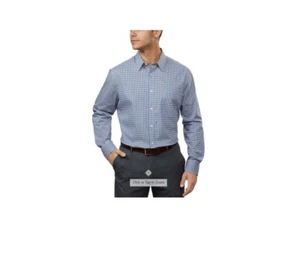 Shirt Dress Mens Tommy Hilfiger Regular Fit Long Sleeve XL,XXL Button Down Plaid - Picture 1 of 6