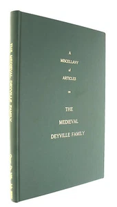 A Miscellany Of Articles In The Medieval Deyville Family by O De Ville - Imagen 1 de 1