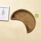 Wooden Serving Tray Snacks Storage Tray Fruit Plate for Desk Parties Bedroom