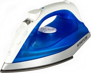 Memphis Iron | Clothes Steam Iron | 1200W | 150 ML Water Tank, STATUS, Wht/Blue - Picture 1 of 4