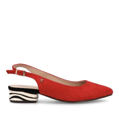 Zapatos de Salón Bailarina Zuecos Mujer MENBUR 217810 Rebordear Nueva Colección - Imagen 1 de 4