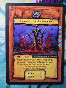 Final Test Print 1 of 60 - Chaos Ensuming TCG Spector's Emissary NM - Picture 1 of 3