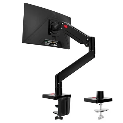 Z-EDGE Single Mount Stand Arm, for 22"- 40" monitor, Tilt Swivel Roll Adjustable - Image 1 of 4