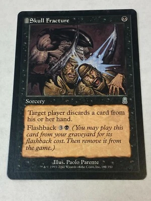 Skull Fracture -  Magic the Gathering MTG odyssey Single Card - Image 1 of 2