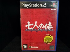Seven Samurai 200XX (Sony PlayStation 2, 2004) NO MANUAL PS2