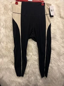 Nike Yoga Dri-Fit Luxe Women's 1X High Rise 7/8 Legging Black Tan DR0824-010 - Picture 1 of 7