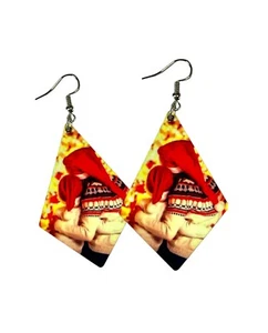 Personalisierte Ohrringe (Druck beliebiges Bild oder Text) KAUFEN SIE 3 ERHALTEN SIE 1 GRATIS - Bild 1 von 1