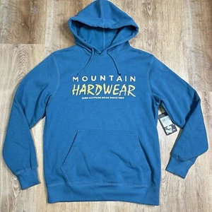NUEVO Mountain Hardwear Para hombres Pequeño MHW Logo Pullover Sudadera con Capucha $65 - Imagen 1 de 6