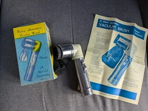 Vintage Rand Automatic Clothes Vacuum Brush No. 66 boxed Manual Prop Working - Picture 1 of 11