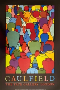 Patrick Caulfield, Tate Gallery London, Pottery, 1986, Vintage Exhibition Poster - Picture 1 of 2