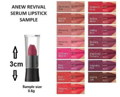 Avon Anew Revival Lip Serum Lipstick SAMPLES - Assorted shades