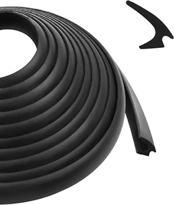 RV Window Rubber Seal Strip 1/2'' X 1/4'' Fit for Boats RV Window Edge Weatherst - Picture 1 of 6