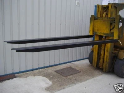 FORKKLIFT/TELEHANDLER FORK EXTENSIONS 1820mm x 5" - Image 1 of 3