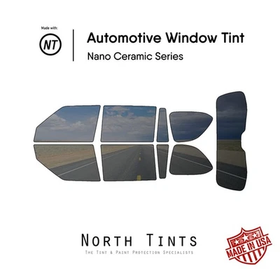 Nano Ceramic PreCut Window Tint Film Car Glass for Infiniti QX80 2014-2024 - Image 1 of 4