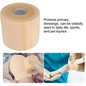 Self Adhesive Elastic Wound Tape Hypoallergenic Wrap Muscle Bandage Injure S BX5 - Picture 1 of 13