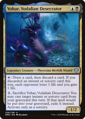 (1x FOIL) VOHAR, VODALIAN DESECRATOR - Dominaria United – MTG Magic Card - Image 1 of 4