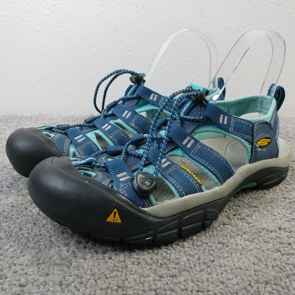 Keen Newport H2 Sandals Womens Size 8 Shoes Waterproof Blue Hiking Slingback - Image 1 of 4