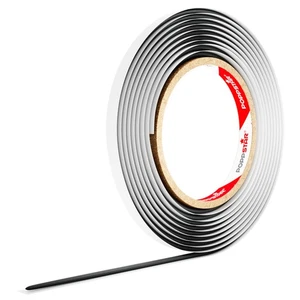 Poppstar Butylrundschnur Klebeband (1,2m x 4,5mm) Dichtband, selbstklebend - Bild 1 von 6