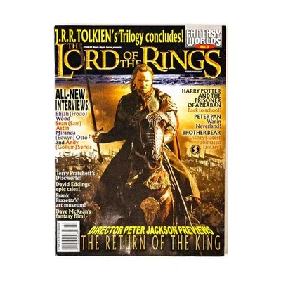 Starlog Fantasy Worl  #3 "Return of the King, Prisoner of Azkaban, Peter Mag VG Foto 1 de 2
