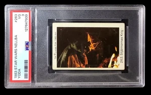 1983 star wars nellba #263 jedi yoda; copyright SSP on front PSA 3  (POP 1, 6^) - Picture 1 of 4