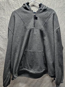 Sonoma Sport Para Hombres Cuarto Cremallera Sudadera con Capucha Informal Pullover Talla XL Gris - Imagen 1 de 8