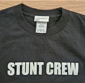 Rare Vintage Disney World Hollywood Studios Stunt Crew Cast T Shirt Size Small - Picture 1 of 4