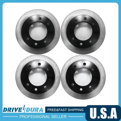 4 rotores de freno delanteros traseros para Chevrolet Express 2500 2003 2004 2005 2006 2007 Foto 1 de 4