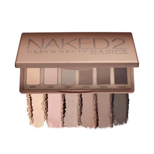 Mini paleta de sombras de ojos Naked 2 Basics - 6 sombras nude mate, polvo multiuso para - Imagen 1 de 12