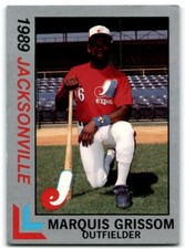 1989 Best Jacksonville Expos Marquis Grissom Jacksonville Expos #1