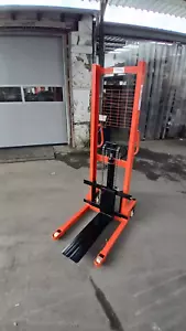 1000 Kg Hochhubwagen, Hubhöhe 1600mm - Bild 1 von 6