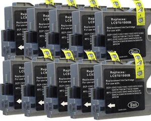 10kompatibel mit Brother DCP130C DCP135C DCP330C MFC235C MFC-260C DCP-150C Black - Bild 1 von 1