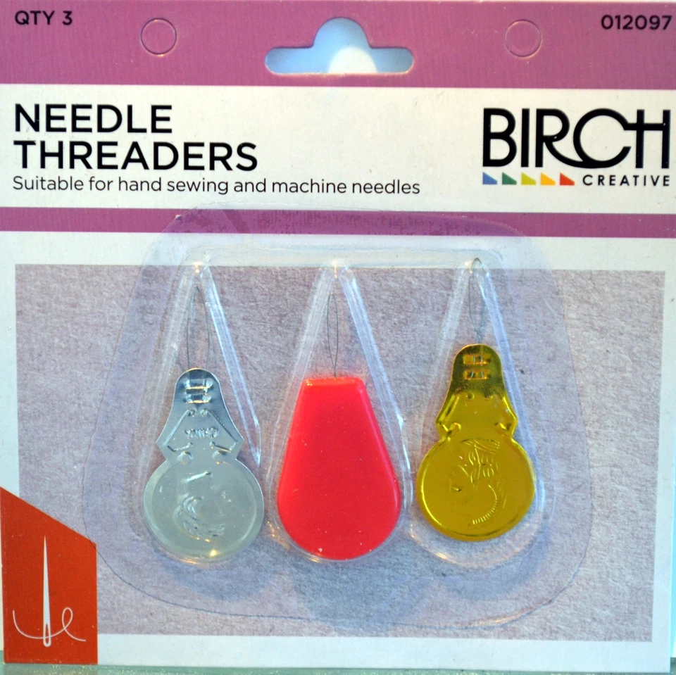 BIRCH NEEDLE THREADER Assorted - QTY 3 per pack - Image 1 of 1