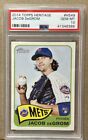 2014 Topps Heritage Jacob DeGrom New York Mets Rookie Card #H549 PSA 10 Gem Mint. rookie card picture