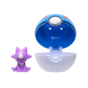 'N' Go: Figura Toxel con clip de Pokémon + Gran bola (vendedor de EE. UU.) - Imagen 1 de 4