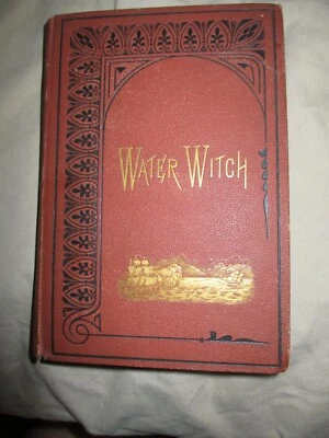 Water Witch Skimmer of the Seas J. Fenimore Cooper 1873 HC Antique Book VGC Foto 1 de 4