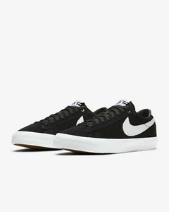 Nike SB Zoom Blazer Shoes Low Pro GT Black White Men's Size 7.5 - Picture 1 of 8